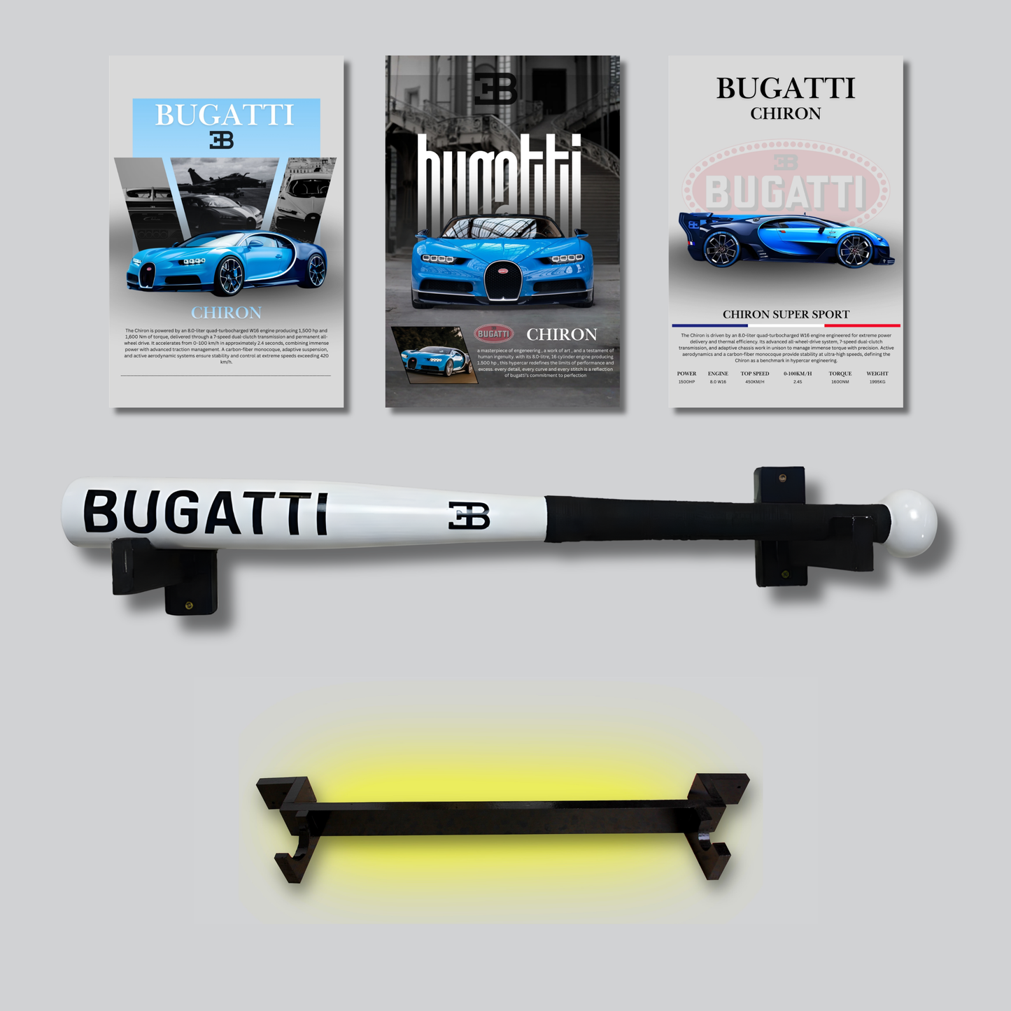 Pack baseball bugatti
