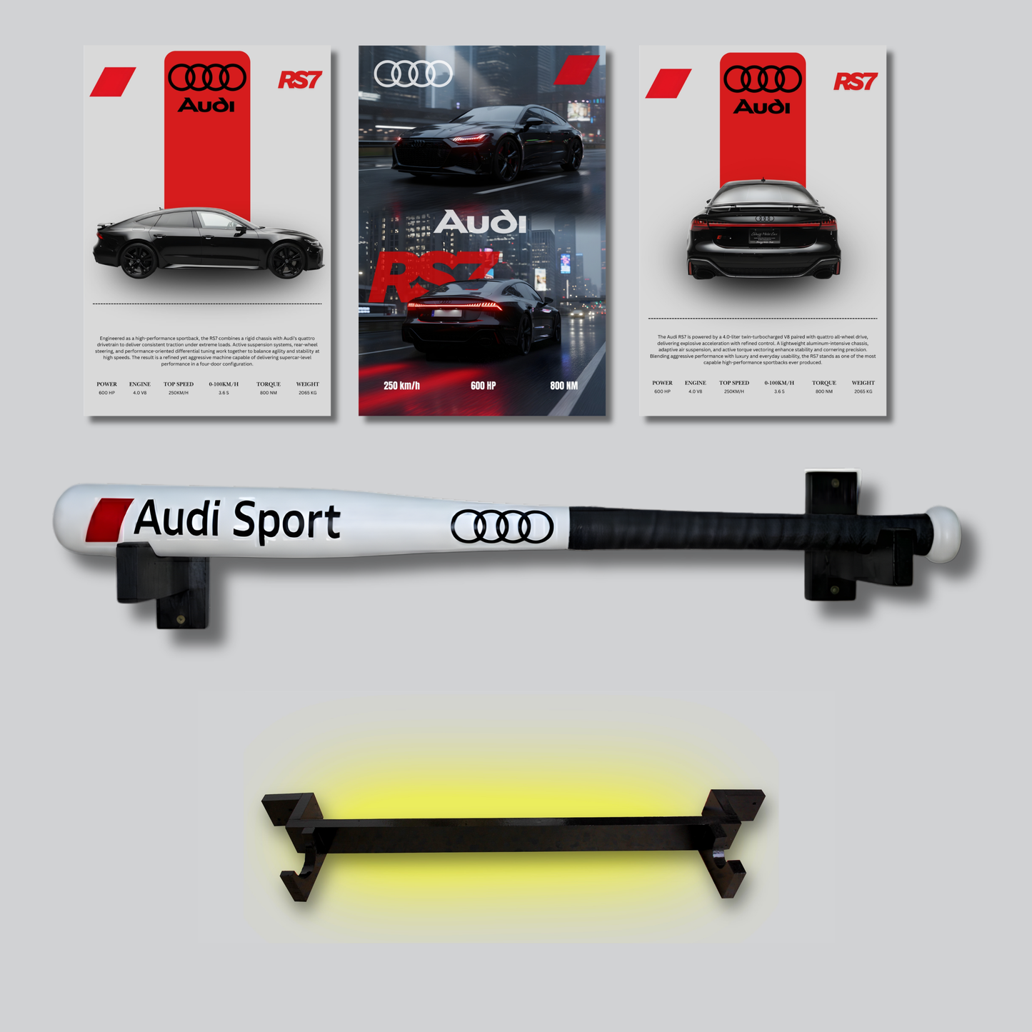 Pack baseball Audi sport