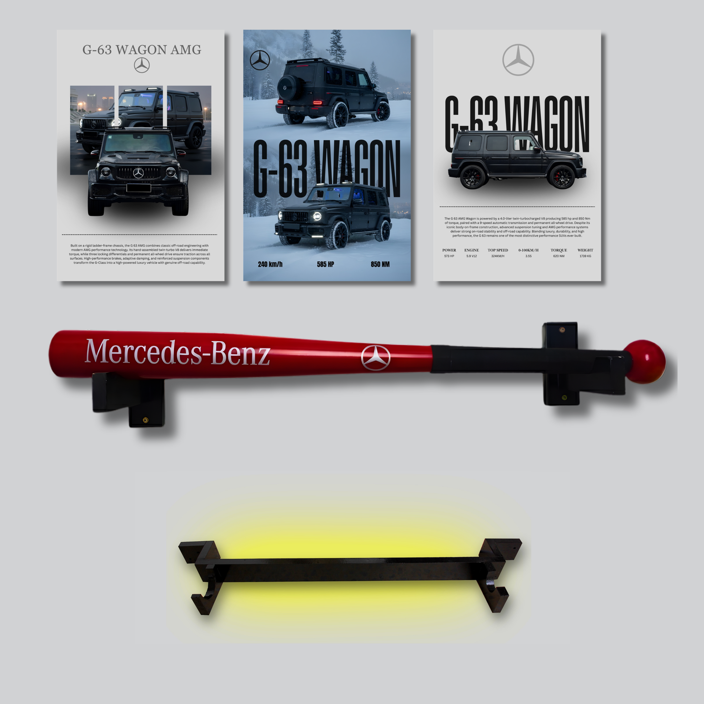 Pack baseball Mercedes benz