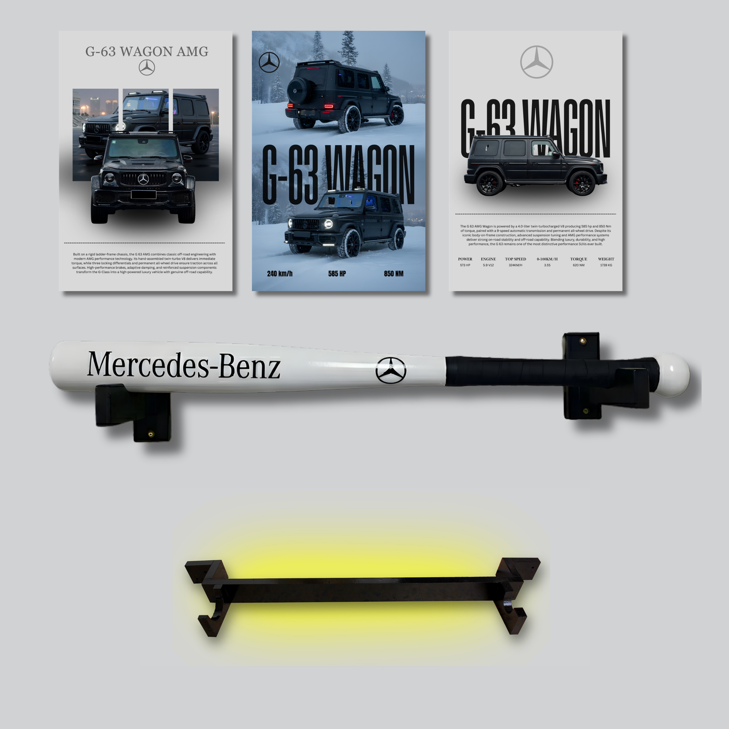 Pack baseball Mercedes benz