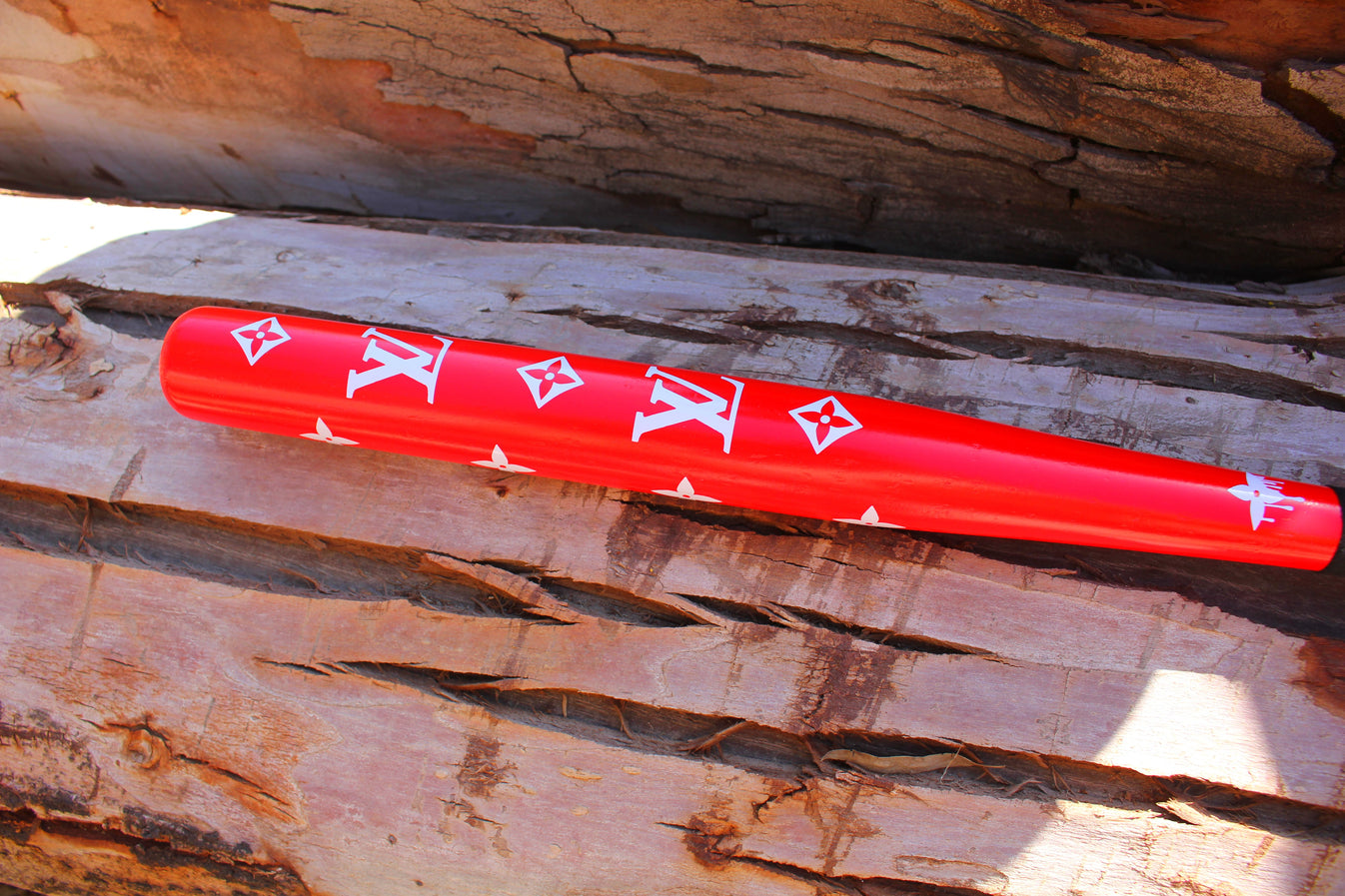 LV baseball bat woodwork