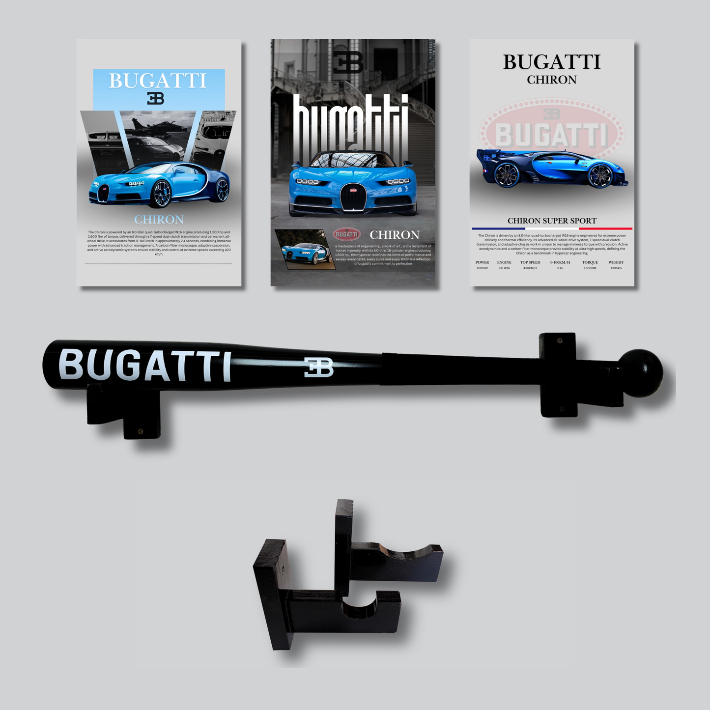 Pack baseball bugatti