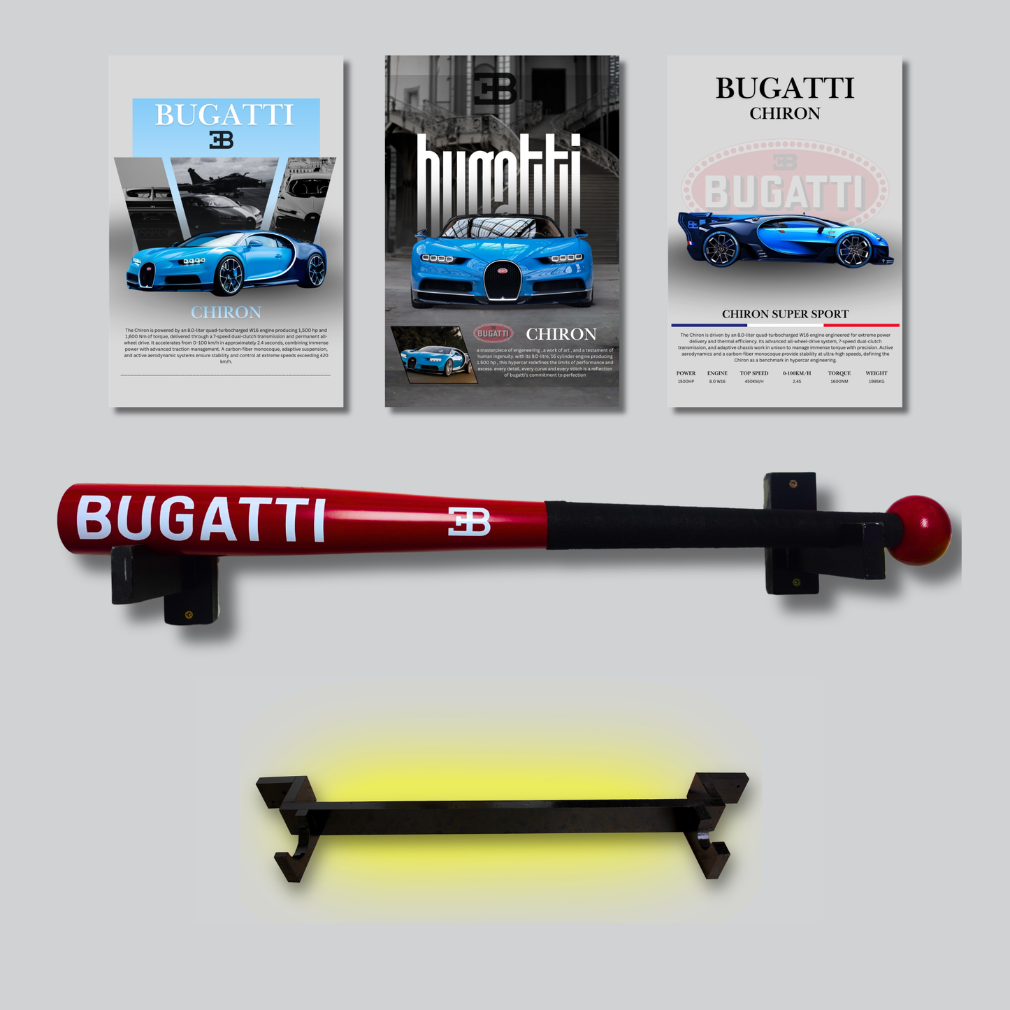 Pack baseball bugatti