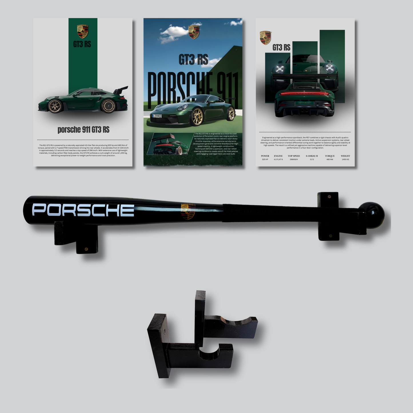 Pack baseball Porsche