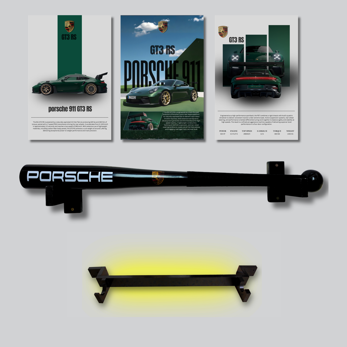 Pack baseball Porsche