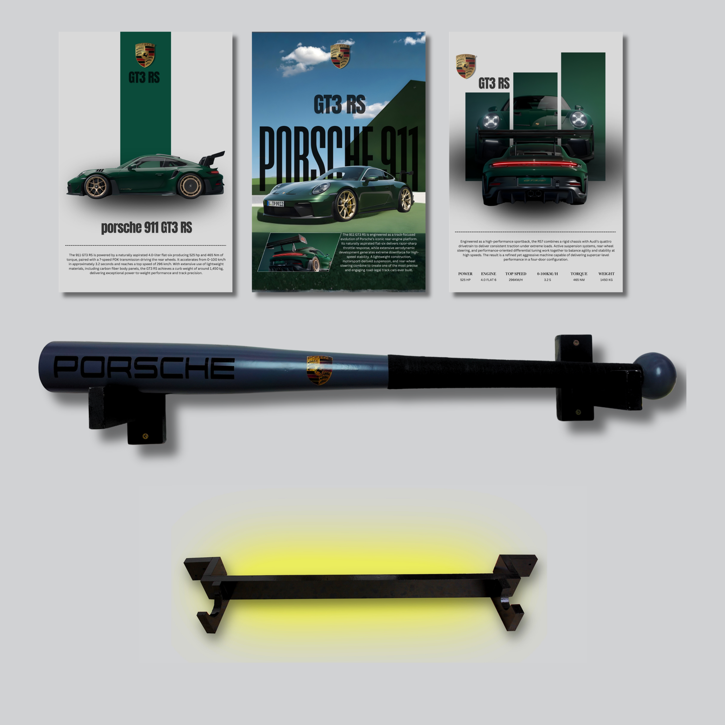 Pack baseball Porsche