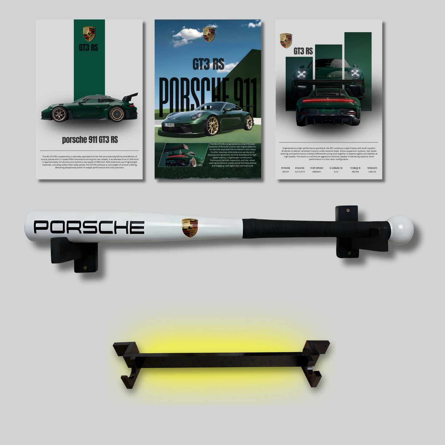 Pack baseball Porsche