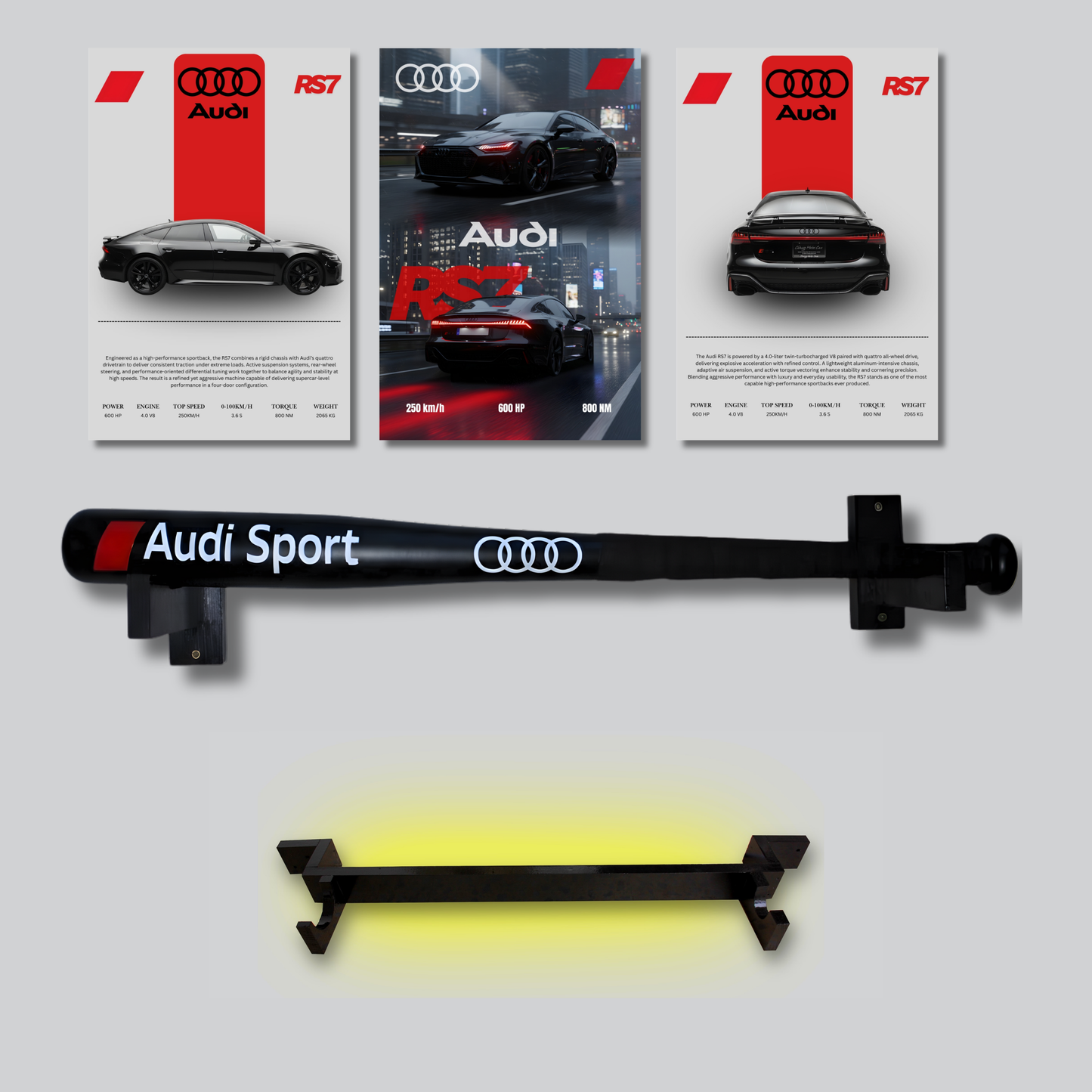 Pack baseball Audi sport