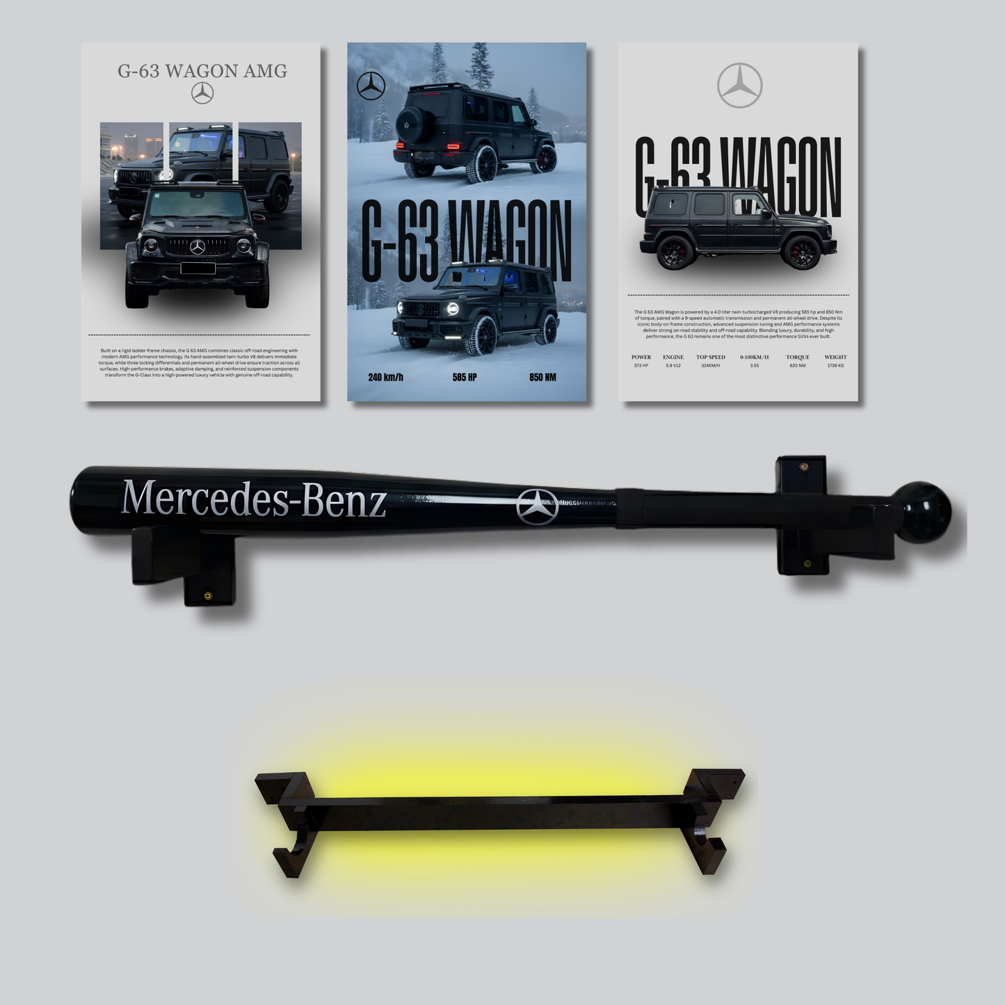 Pack baseball Mercedes benz