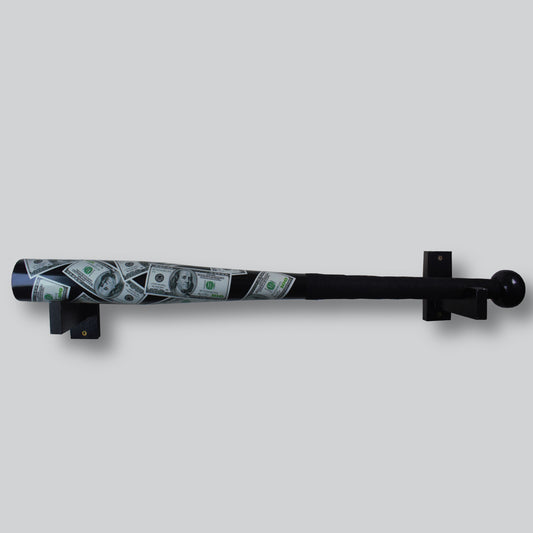 Money baseball bat