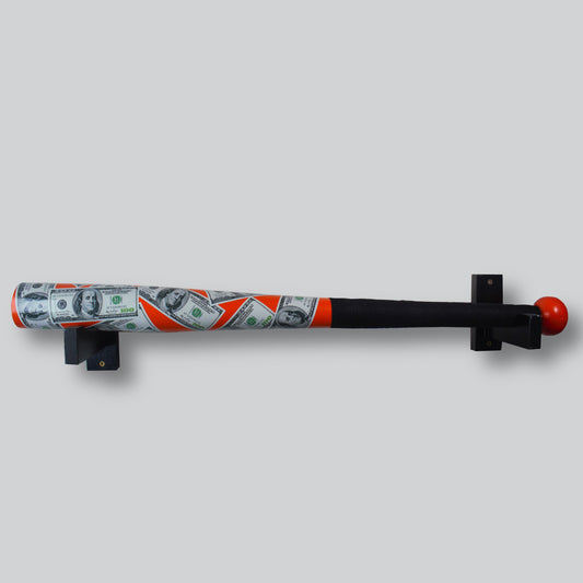 Money baseball bat