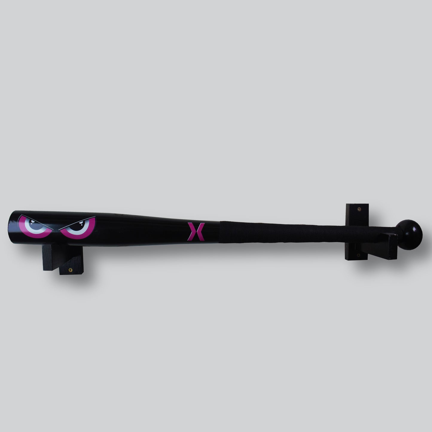 Purple eyes baseball bat