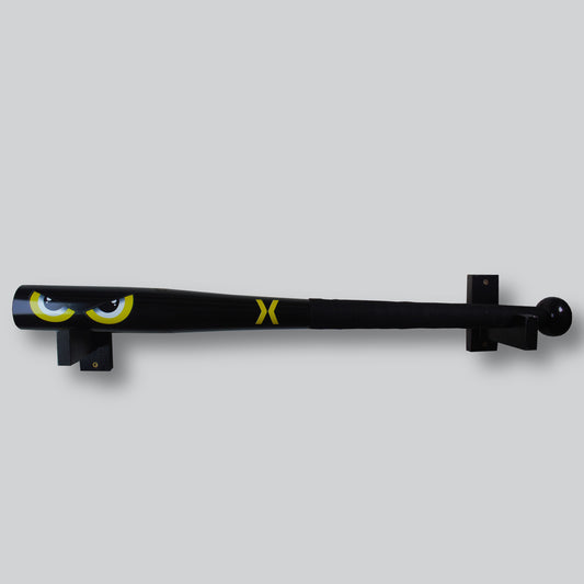 Yellow eyes baseball bat