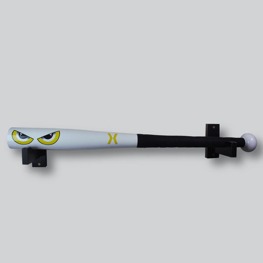 Yellow eyes baseball bat